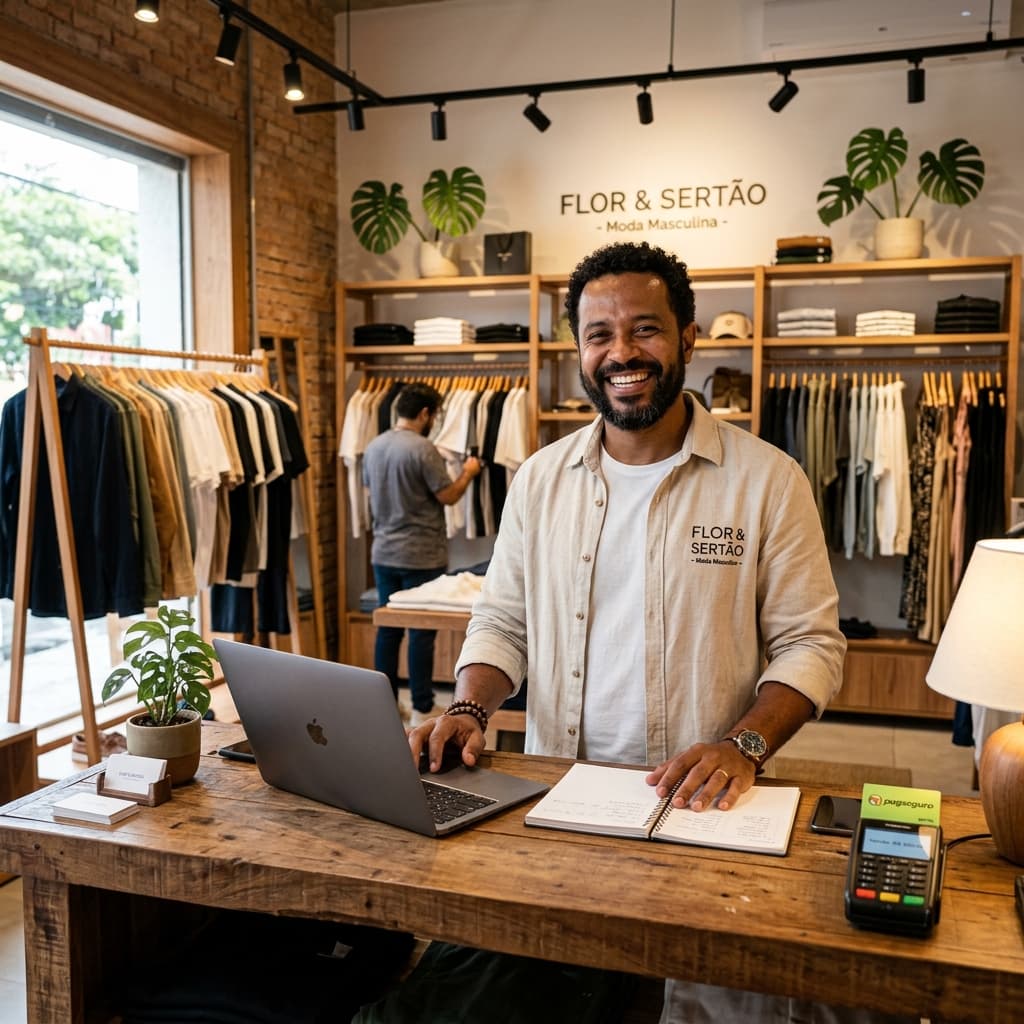 Loja de roupas e moda